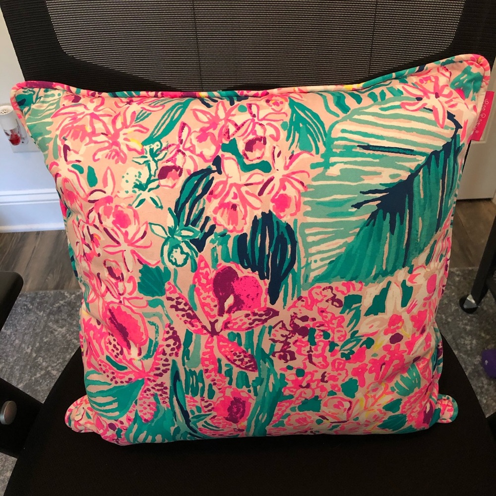 Lilly Pulitzer decorative throw pillow